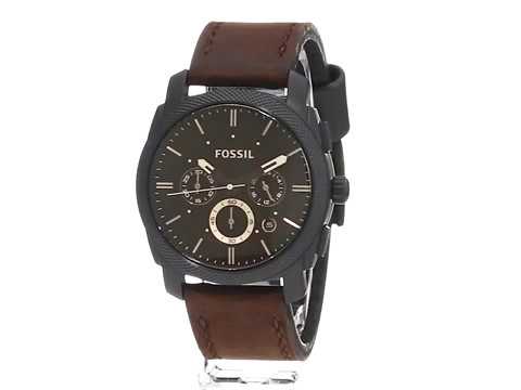 Reloj Fossil FS4656 100% Original 50% De Descuento Analógico Cuero Marrón