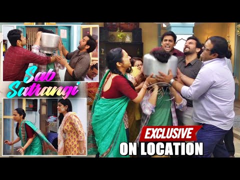Sab Satrangi: Mannu, Gargi & Family Helps Vishwas As His Head Gets Stuck In A Big Lota | ON LOCATION