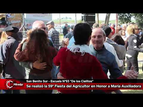 FIESTA DEL AGRICULTOR EN HONOR A MARÍA AUXILIADORA - SAN BENITO SUR P1