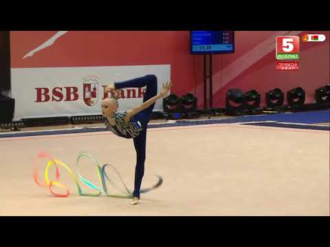 ONOPRIIENKO Viktoriia Ribbon Qualification World Challenge Cup Minsk 2019