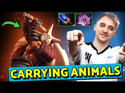 Arteezy Keeps Carrying Animals Every GAME! This Time with Juggernaut
