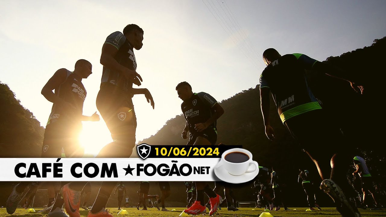 LIVE Café com FogãoNET | Botafogo reencontra torcida após um mês; Júnior Santos negocia renovação