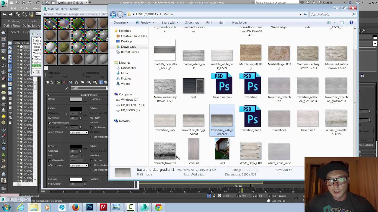 VRay Marble Tutorial | Unwrap UVW