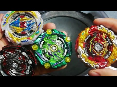 World Spriggan VS SuperKing Triple Booster Set | Takara Tomy | Beyblade Burst Battle | ベイブレードバースト