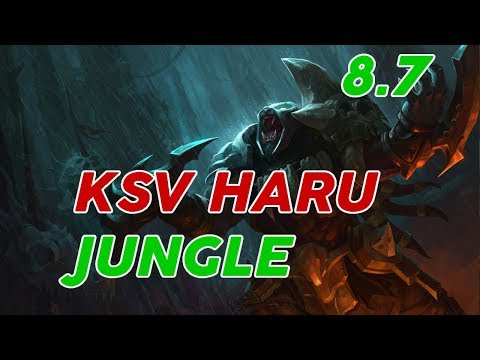KSV Haru Rengar Jungle Patch 8.7 Pro Replay