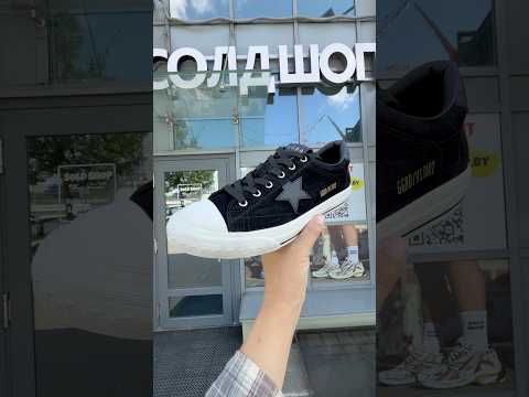 фото golden goose v-star black/white/black 0