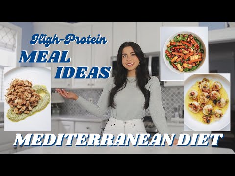 Mediterranean Diet High-Protein Meal Ideas | Quick & Easy Healthy Recipes | GF, DF & Vegan Options
