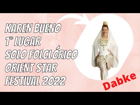 Karen Bueno - 1° Lugar Solo Folclórico - Orient Star Festival 2022 @orientstarfestival4874