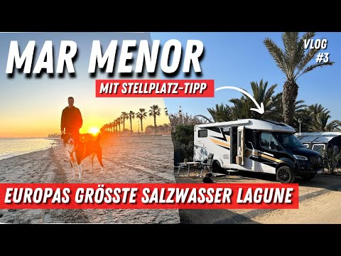 Spain in Winter #3 Mar Menor ➡️ Europe's largest saltwater lagoon + camping spot tip near Murcia
