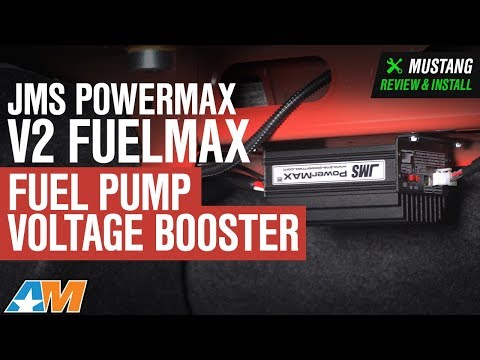 2015-2017 Mustang JMS PowerMAX V2 FuelMAX Fuel Pump Voltage Booster Review & Install