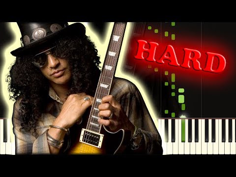 GUNS N’ ROSES – SWEET CHILD O’ MINE – Piano Tutorial ...