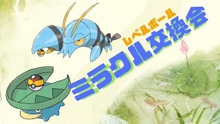 【ポケモンUSM】レベルボール☆ミラクル交換会