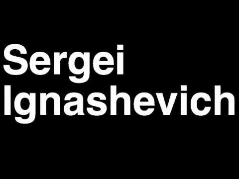 How to Pronounce Sergei Ignashevich PFC CSKA Moskva Football Goal Penalty Kick Yellow Red Card