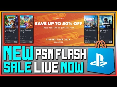NEW PSN SALE LIVE RIGHT NOW + AWESOME FREE PSN STUFF SOON!