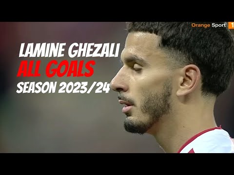 Lamine Ghezali | All goals | Season 2023/24 (Dinamo Bucharest)