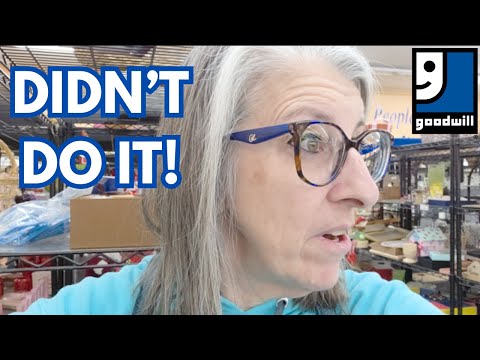GOODWILL Thrifting | Chaos on the Shelves | Thrift With Me