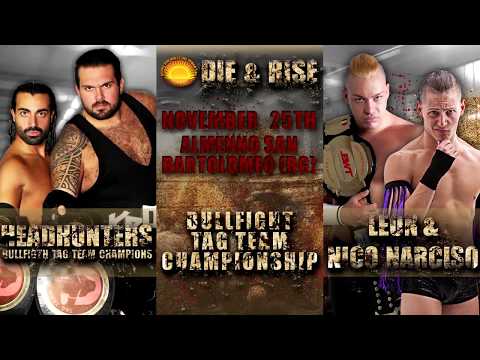 Headhunters vs. Leon & Nico Narciso (Bullfight Tag Team Titles)