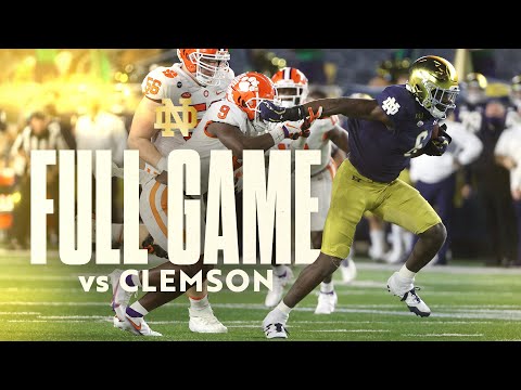 FULL GAME | Notre Dame's Double Overtime Thriller vs Clemson (2020)