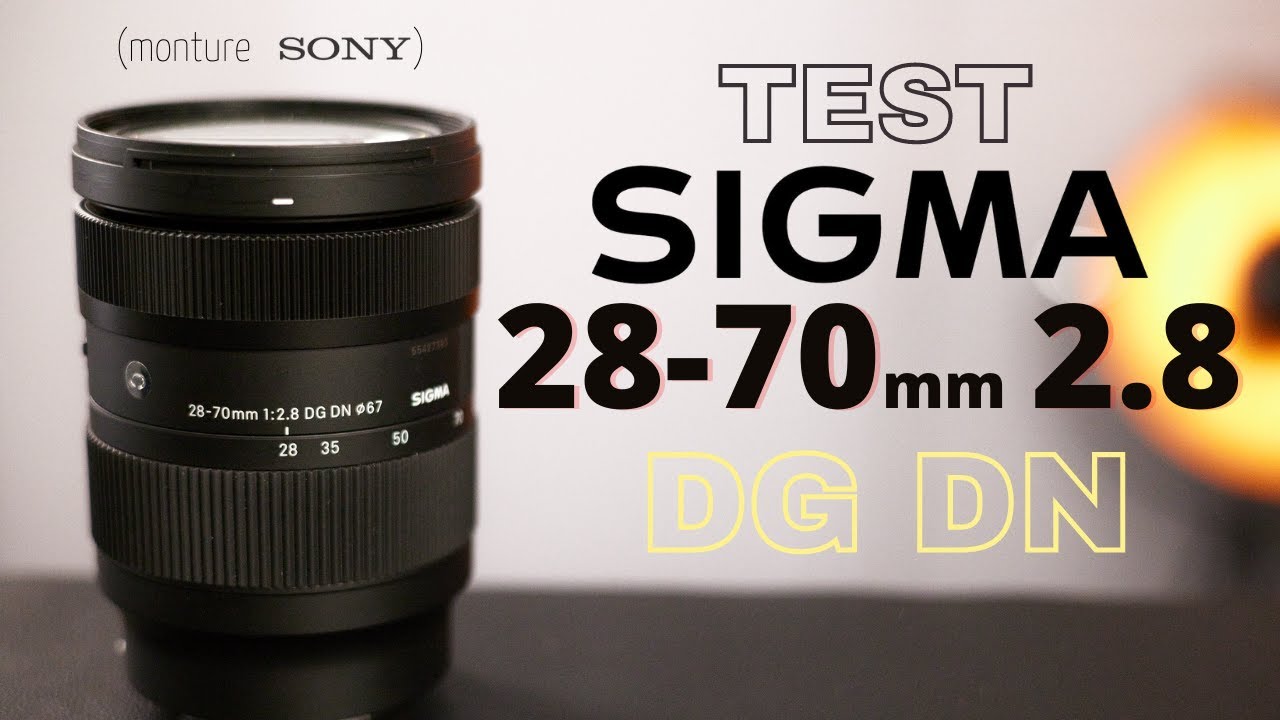 Test Sigma 28-70mm 2.8 DG DN : Surprenant ! Je vends mon 24-70 !