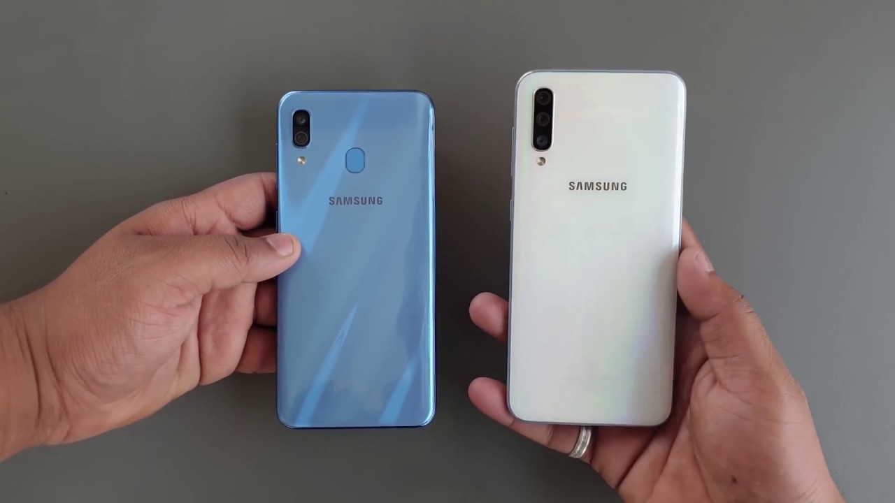Samsung Galaxy A50 vs A30 COMPARISON