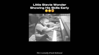 Little Stevie Wonder Shows HIs Skills Early🎹🤯