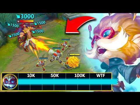 The absolute BEST Heimerdinger game you will ever witness... (100K TURRET DAMAGE)