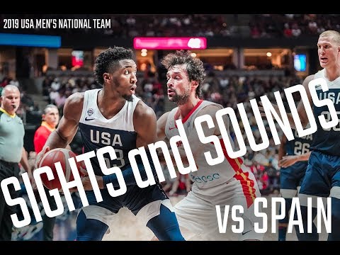 USA VS SPAIN BEHIND THE SCENES // SIGHTS AND SOUND MEN'S NATIONAL TEAM