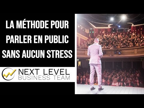 Comment parler en public sans stress