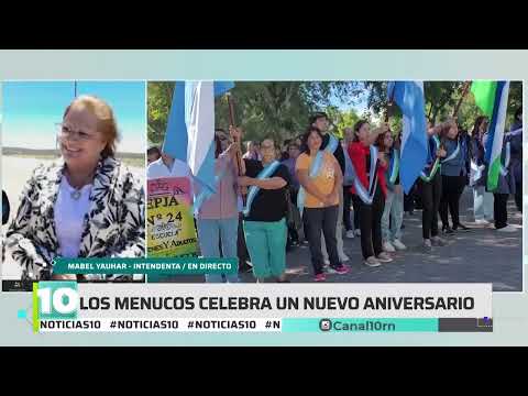 #Noticias10 | Acto por el aniversario de Los Menucos