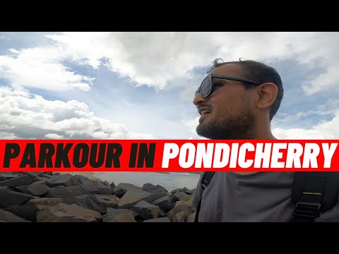 i did Parkour on a Beach in Pondicherry | WIth massive Love for Michael Scott/Neo/Benelium 13