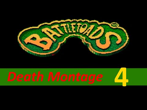 Battletoads(NES) Death Montage #4 as I learn the game blind!