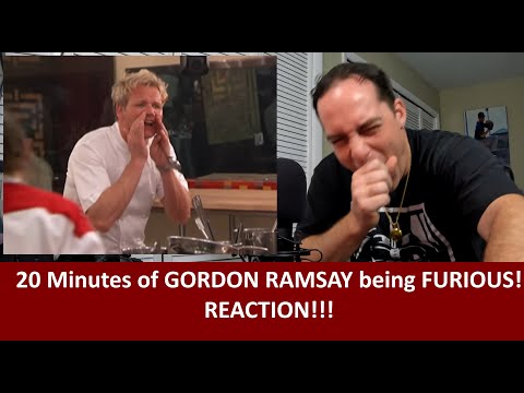 American Reacts 20 Minutes of Gordon Ramsay Being FURIOUS | Hell's Kitchen REACTION