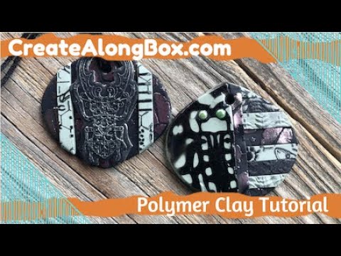 Reveal of Monthly Polymer Clay Tool Box & Make Whimsical Insect Pendants