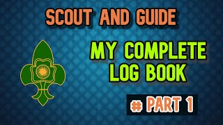 My Complete Log Book || Scout & Guide (Pravesh) ||