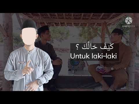 MENANYAKAN KABAR DAN UCAPAN TERIMA KASIH (BAHASA ARAB) - KELAS 1 AKHWAT - SDI ANNIDA