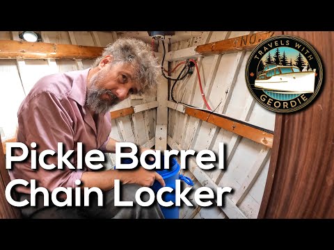 Anchor Chain Locker: Small Boat Budget Build- Travels With Geordie Ep 467