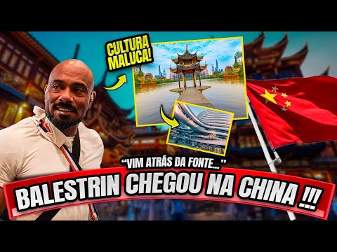 BALESTRIN CHEGOU NA CHINA!!! MAIS DE 40 HORAS DE VIAGEM!