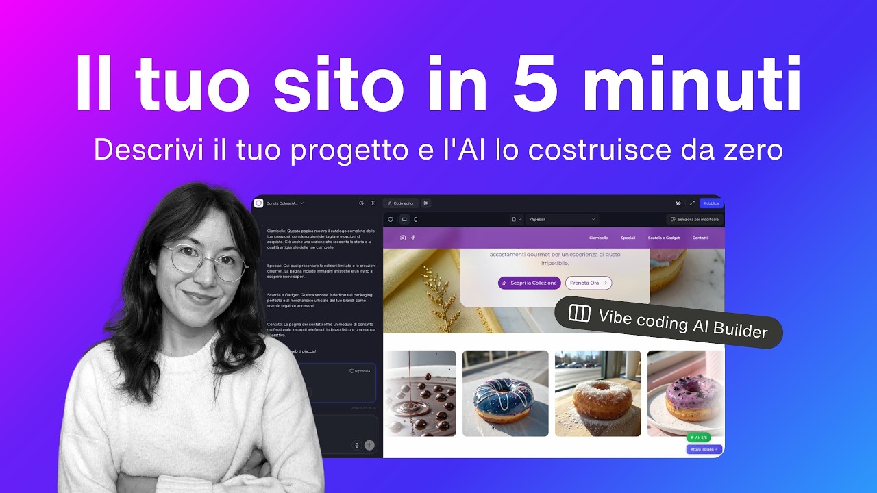 Tutorial: come creare un sito web con l'AI su Megify
