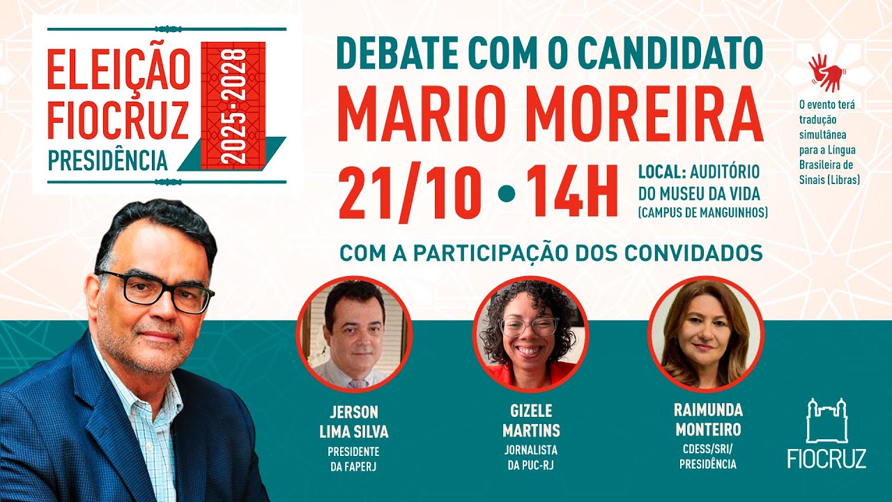 Eleição Fiocruz 2024 - Debate eleitoral