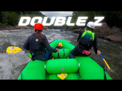 Double Z at 7,600cfs | Class IV+ - New River Gorge