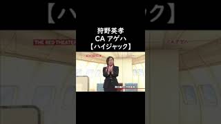ハイジャックされるCAアゲハ