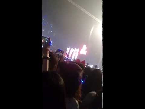 141213 JYPNATION ONE MIC in Bangkok - Miss A (Thai's greeting)