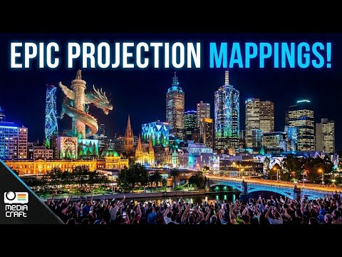 MediaCraft.video -  Projection Mapping Demoreel 2026