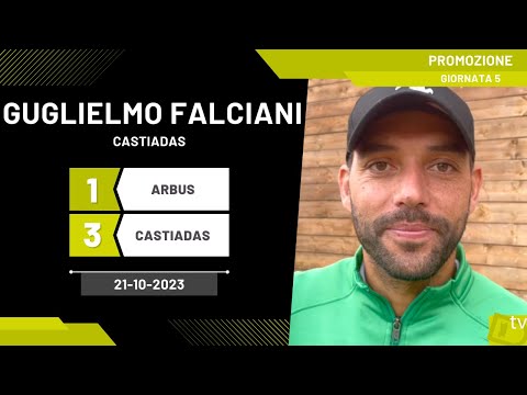 Guglielmo Falciani difensore Castiadas 21-10-2023 - Diario Sportivo