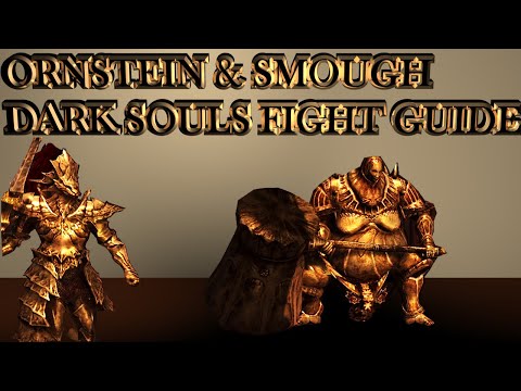 Ornstein and Smough 4K 60FPS Safespot Boss Fight Guide Dark Souls Remastered