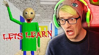 THIS IS A HORROR GAME?! | Baldi