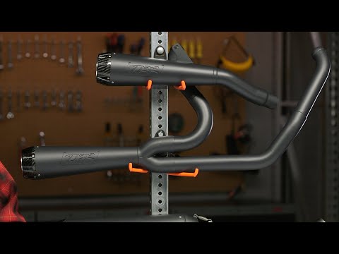 Two Brothers Gen-II 2-Into-1 Exhaust For Harley - RevZilla