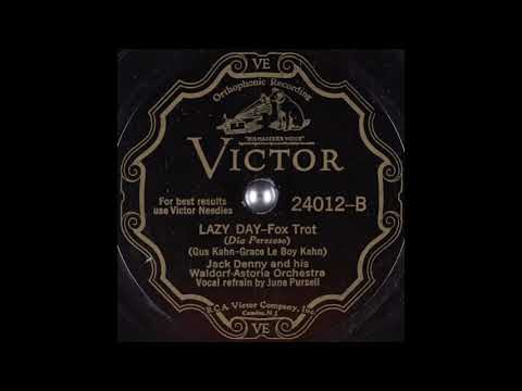 Jack Denny & his Waldorf-Astoria orchestra - Lazy Day (1932)