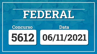 Capa de LOTERIA FEDERAL 5612