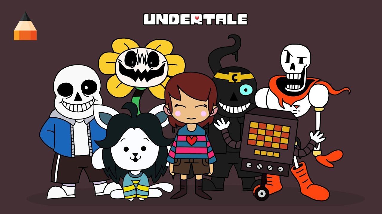 How To Draw Undertale Characters Undertale Coloring Book How To Draw Undertale Characters Undertale Coloring Book